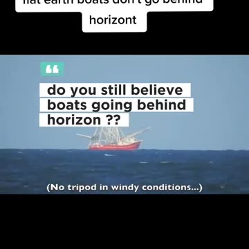 Boats don't go over no curve