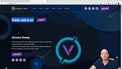 NEW CRYPTO PROJECTS 2022_ VENERA SWAP CRYPTOCURRENCY EXCHANGE!_!