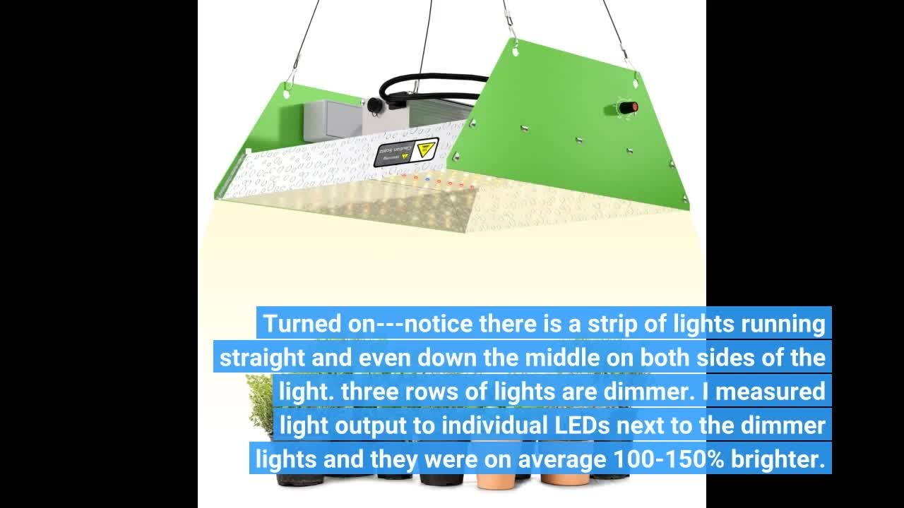 SideKing SK4000D LED #GrowLights for Indoor Plants 5x5ft-Overview