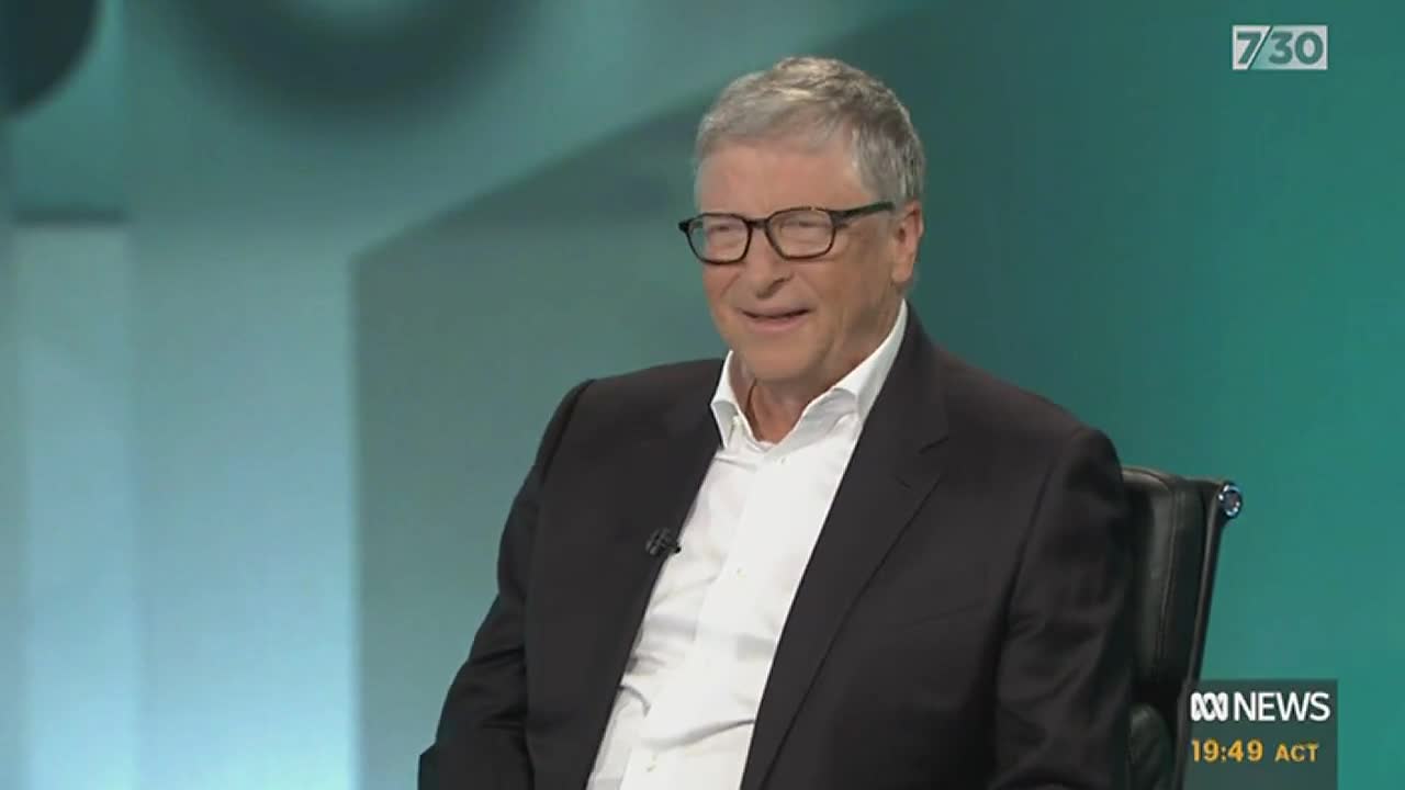 Bill Gates Has No Idea What To Say After Being Confronted About Jeffrey Epstein