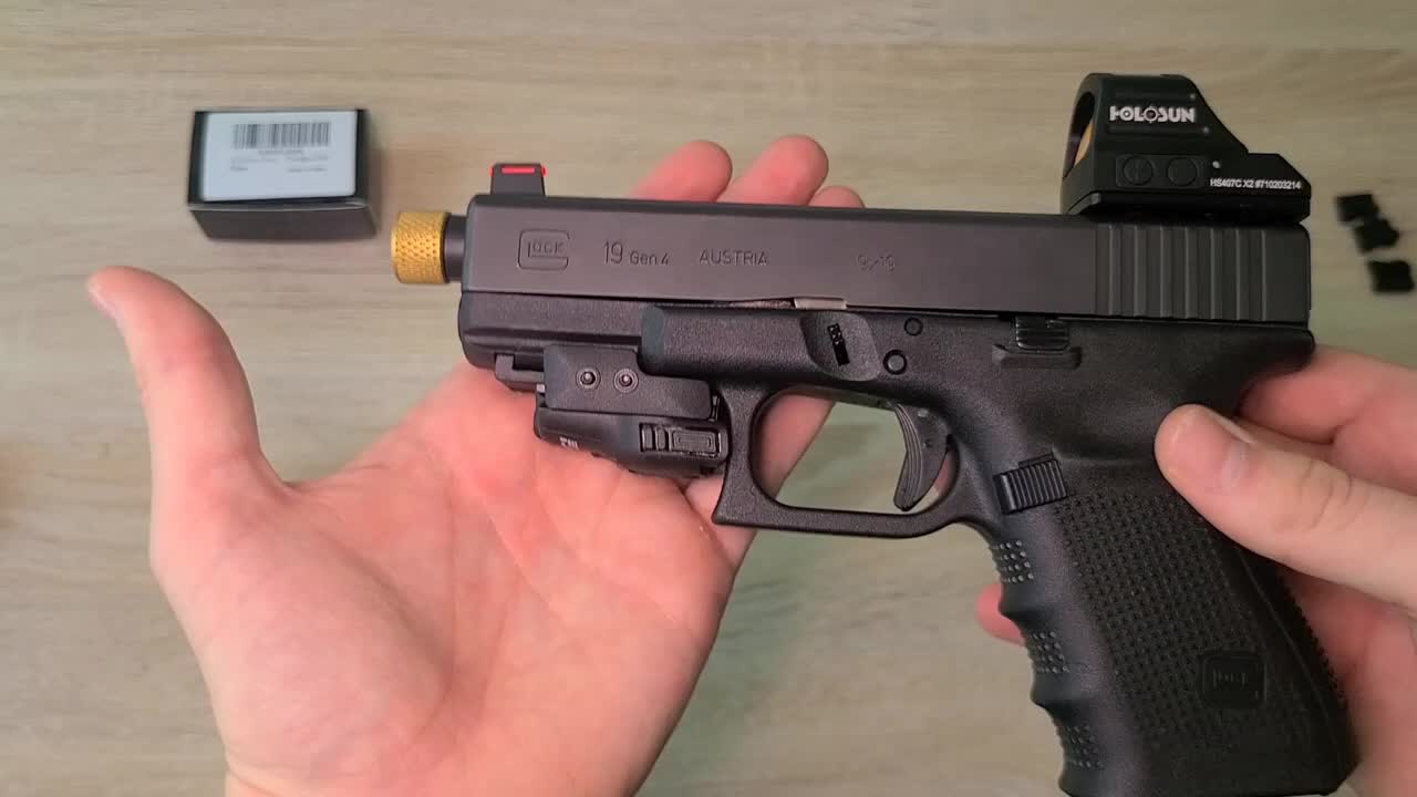 EZshoot Pistol Red Laser - Unboxing and Overview