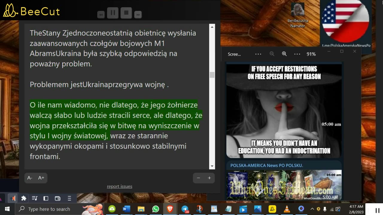 WDIM 7 lut 2023 🔴ONZ przed wojną jak Ukraina UPADLA IAmeryka Zbliża się do krawędzi upadku🔴