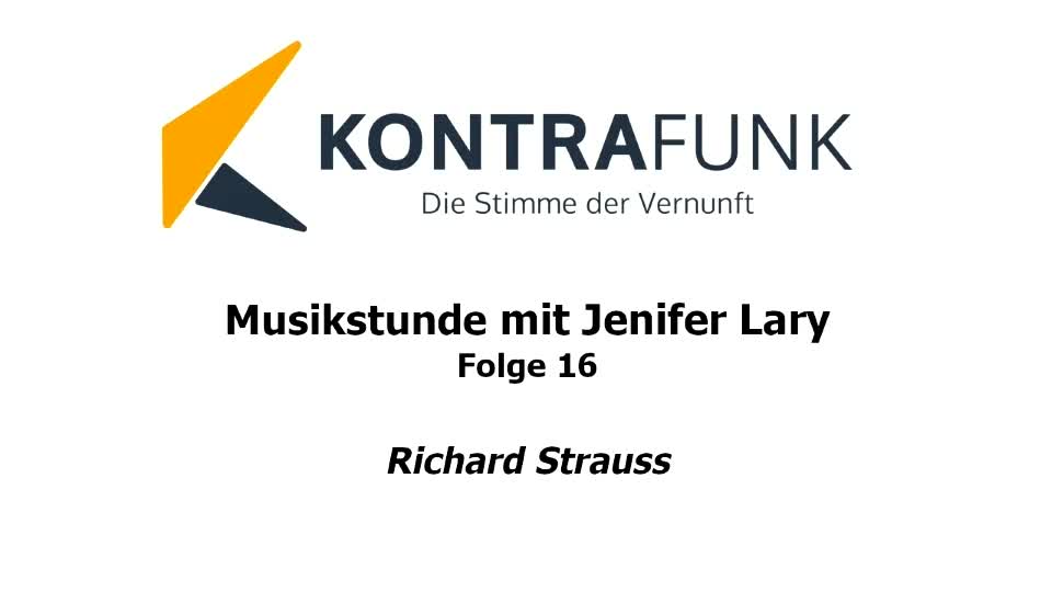 Musikstunde - Folge 16 mit Jenifer Lary: „Richard Strauss“