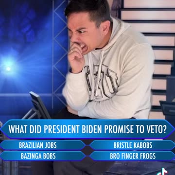 New Game show. What did Biden Say?