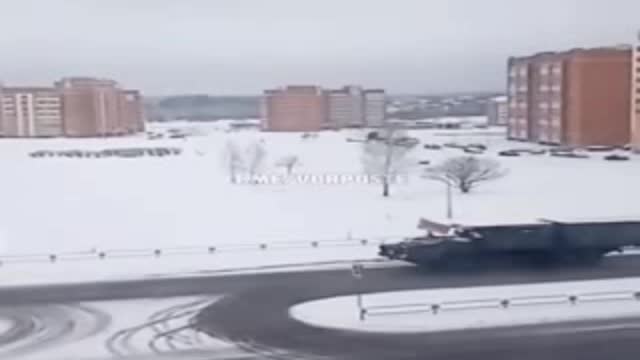 Incoming Russian explosion / S-300s somewhere in Belarus