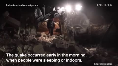 What Parts Of Turkey And Syria Look Like After Powerful Earthquake Kills Thousands