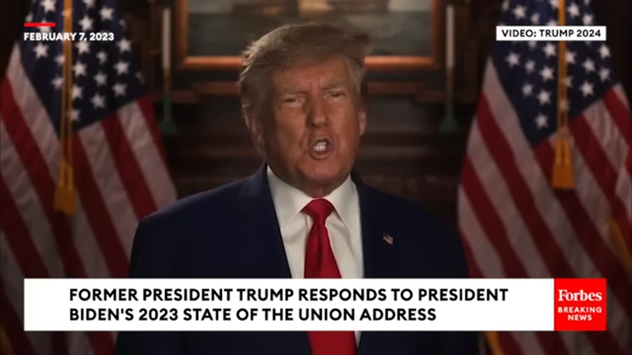 TRUMP Responds To BIDEN's 2023 SOTU