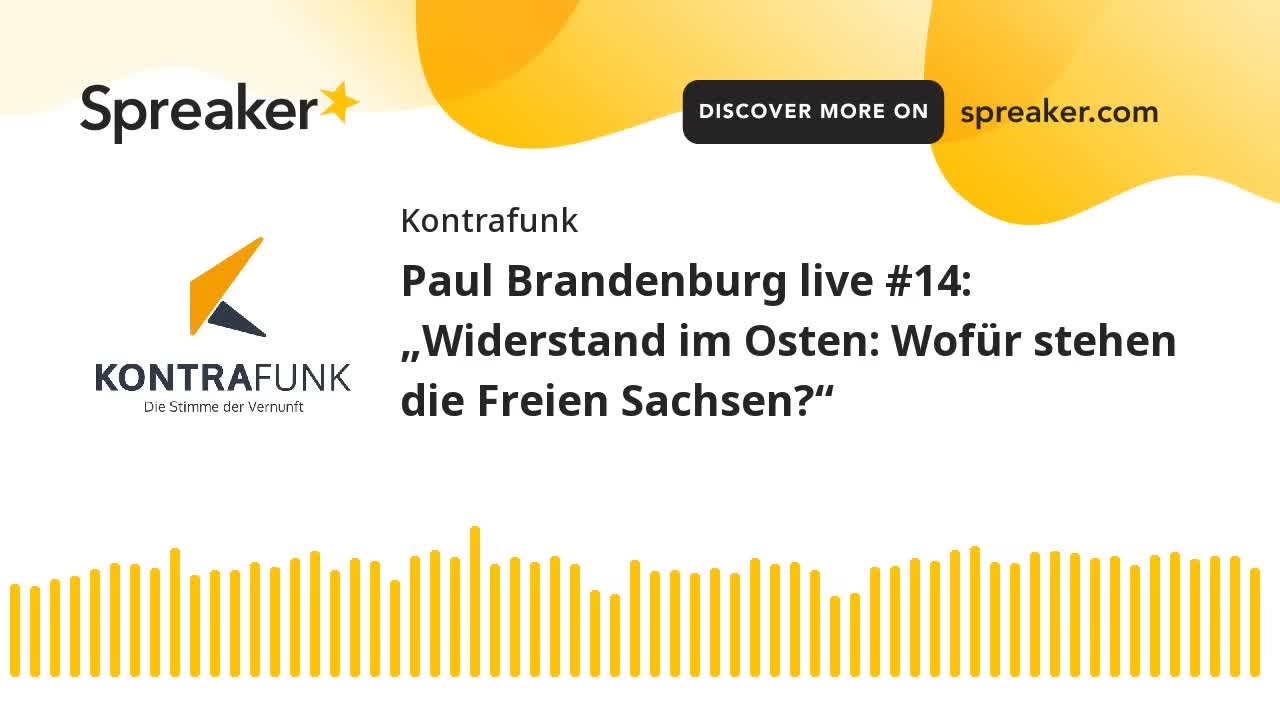 Paul Brandenburg live #14: Widerstand im Osten: Wofür stehen die Freien Sachsen?