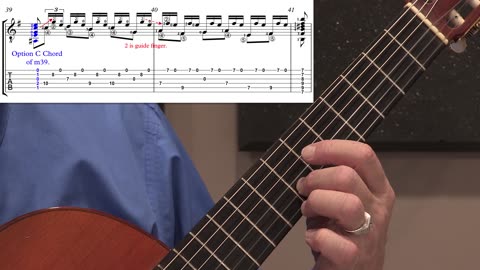 Technique Left-Hand, Part I. Video #53: m40, Option C