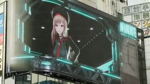 [Goddess of Victory: NIKKE] Shinjuku 3D outdoor advertising video