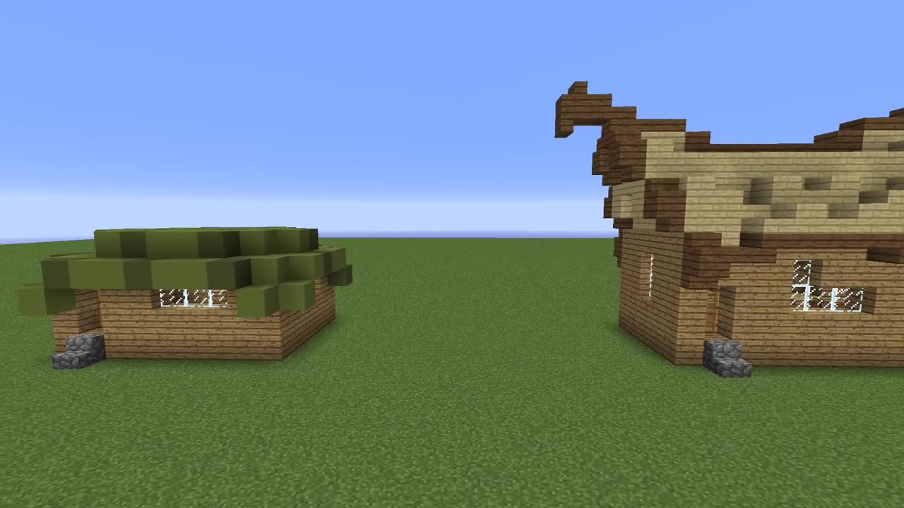 Minecraft Build School: Roofs!
