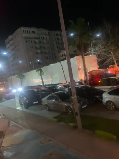 Mjeti qe po transportohet nga Durresi