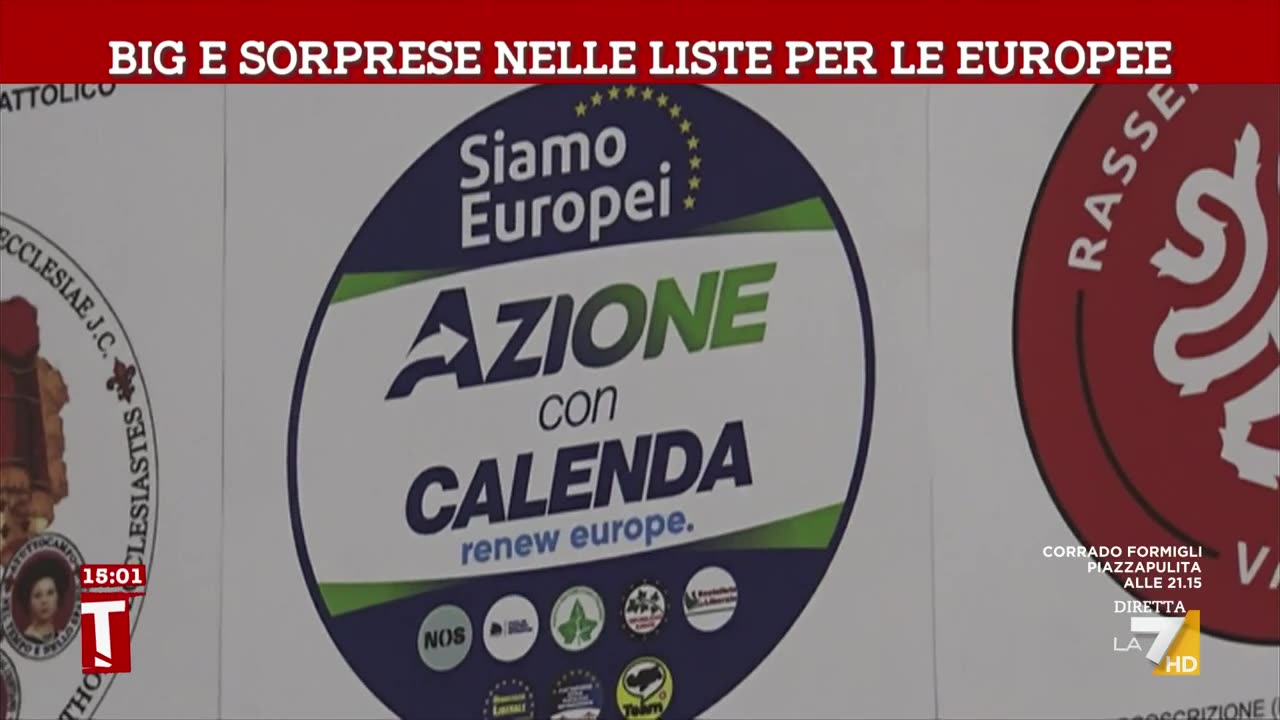 le liste dei partiti di MERDALIA💩per le europee di giugno 2024,vediamole e fatevi venire il vomito..io toglierei il diritto di voto agli italiani dopo aver visto liste con nomi tipo sacro romano impero cattolico e stati uniti d'europa,MERDALIA💩