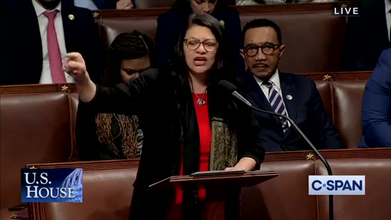 Rashida Tlaib in Tears Over Squad Pal Omar's Boot from Committee