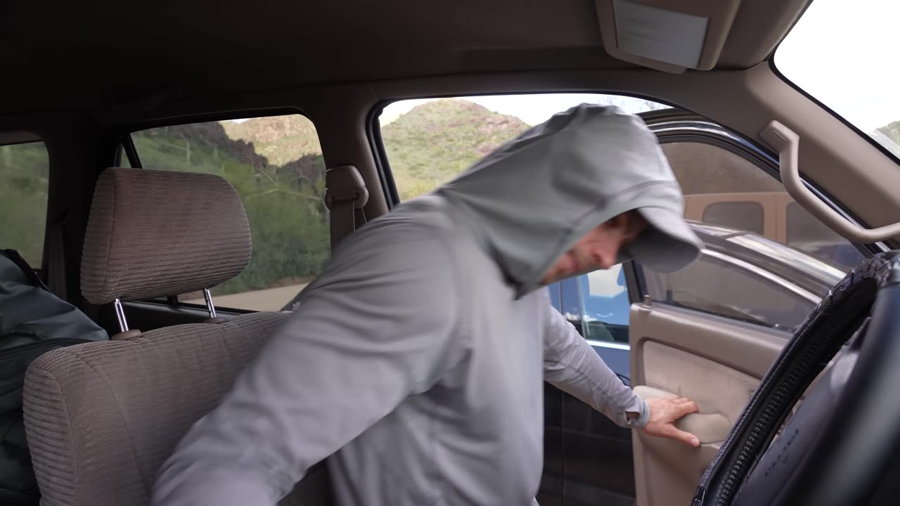 Camping at Abandoned Gas Station on 4 Day Road Trip