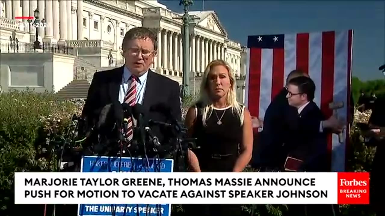 Thomas Massie: These Are The Three 'Betrayals' Committed By Speaker Johnson