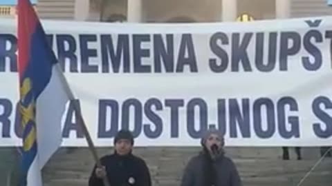 03.02.2022. 19. DAN (prvi deo) - NAROD NE ODUSTAJE - OKUPLJANJE DO SLOBODE