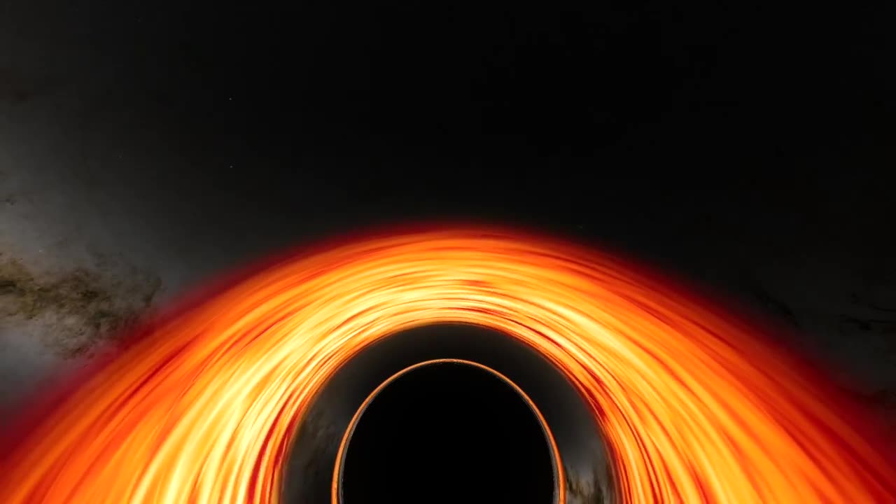 360 Video: NASA Simulation Plunges Into a Black Hole