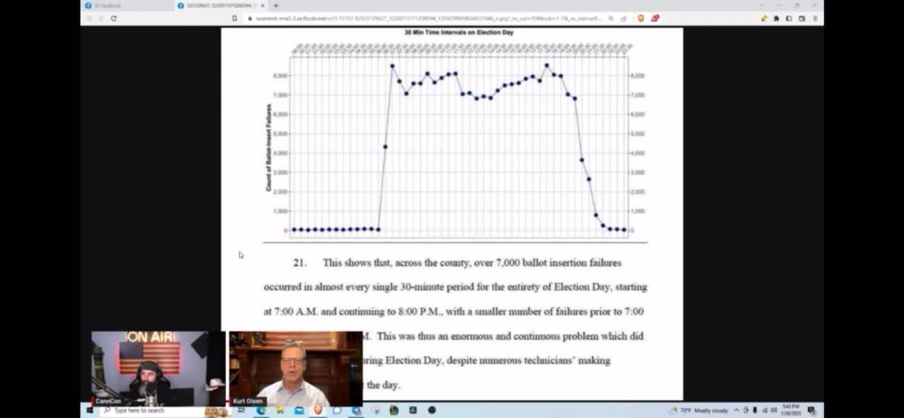 System log files in Maricopa Cty reveal 235x more ballots rejections then allowed by EAC