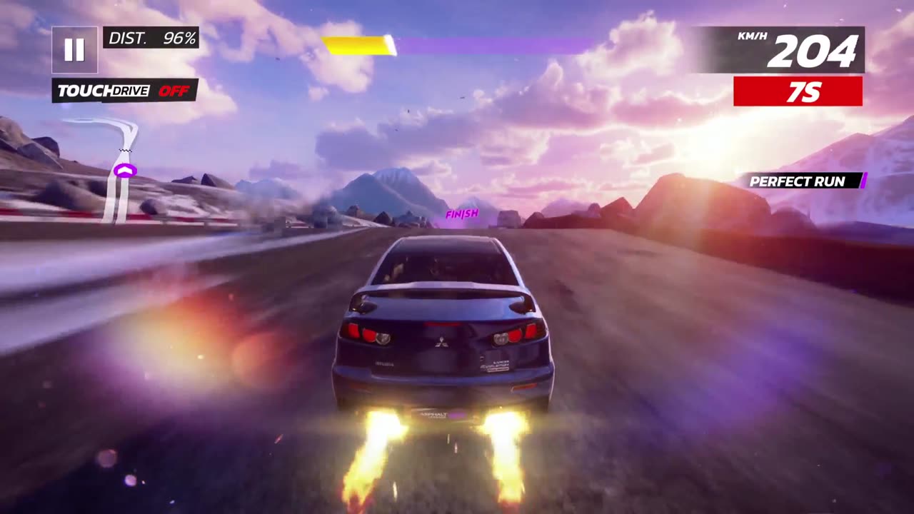 Asphalt Legends Unite Cliffhanger Race