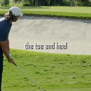 How Tommy Fleetwood chips to short sided pins - 2 ways #golf #tommy #fleetwood #chip #short #pin