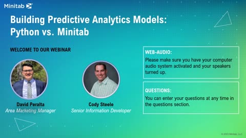 Building Predictive Analytics Models Python vs Minitab