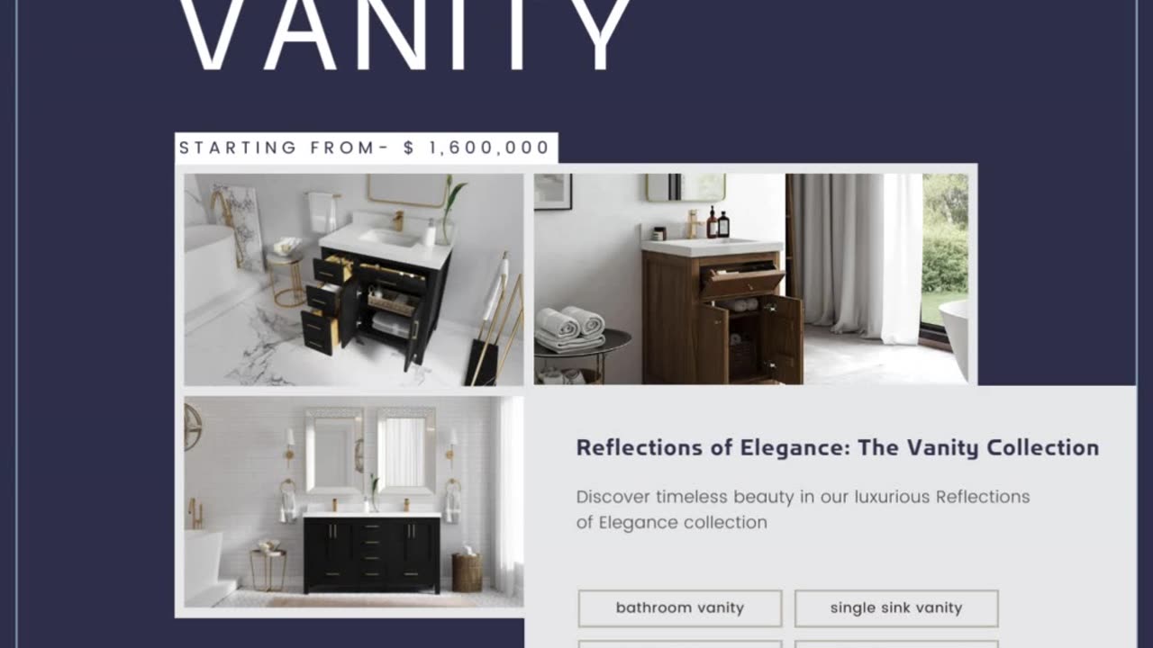 Reflections of Elegance: The Vanity Collection