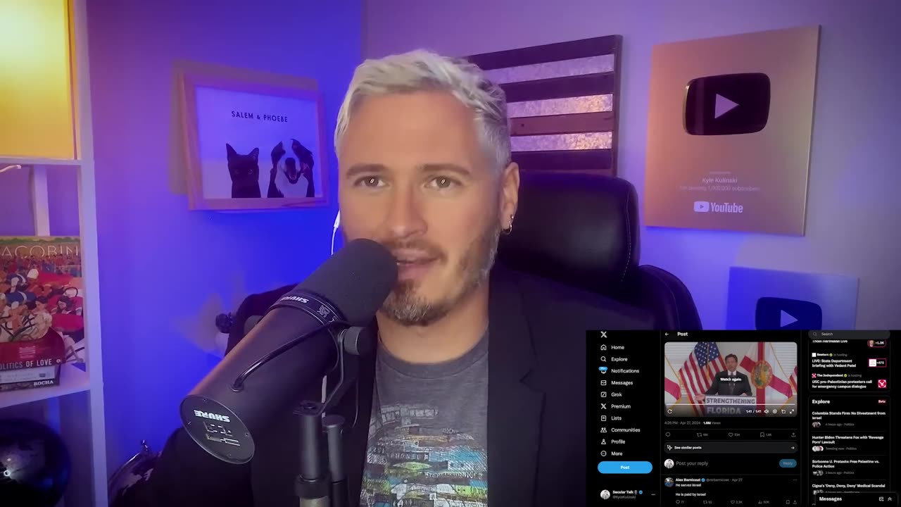 DeSantis Says BAN All Students Who Protest Israel _ The Kyle Kulinski Show