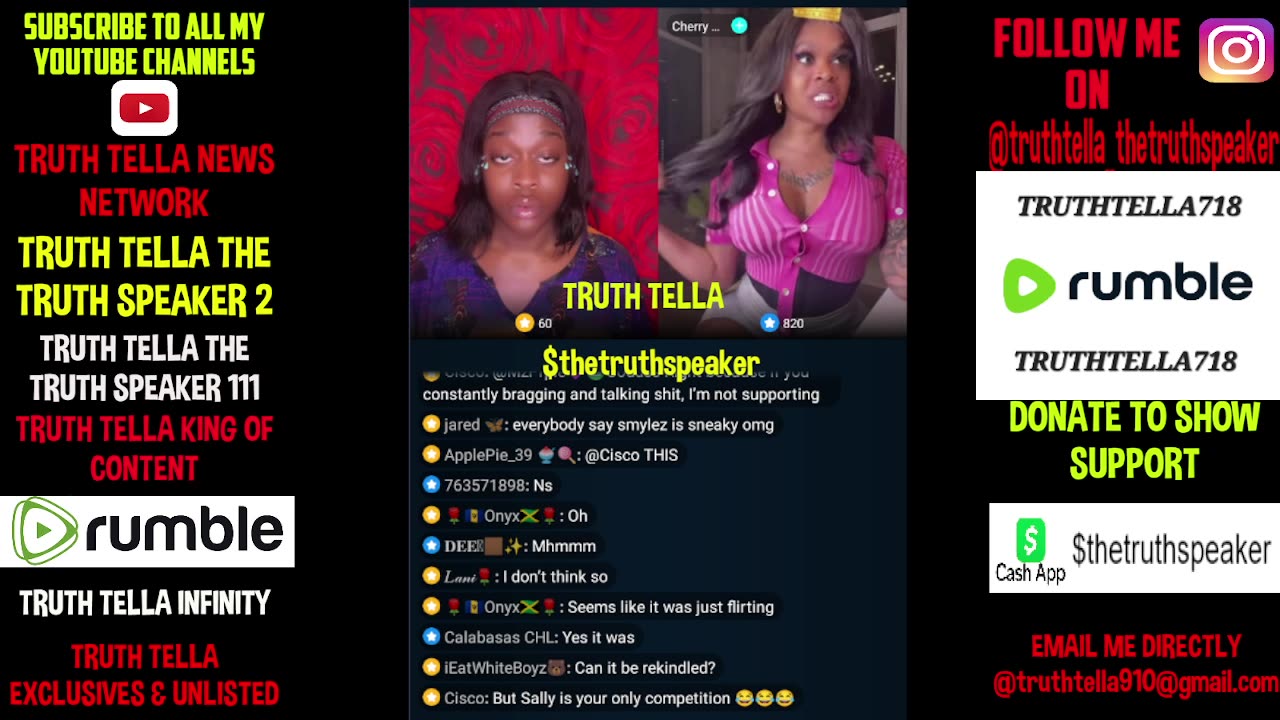 MADAM LO LINED UP WITH CHERRY THEE BOOM