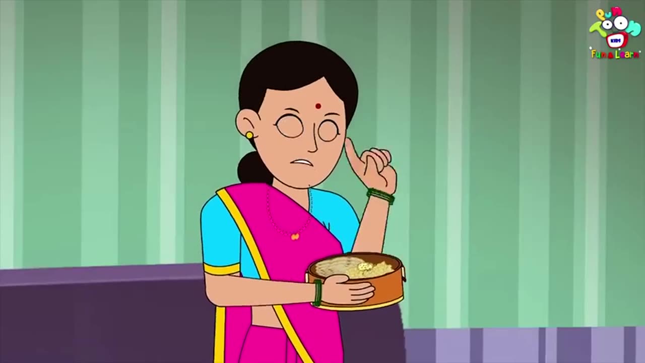 Manchurian vs Noodles | Types of Dishes | English Moral Stories | English Animated | English Cartoon