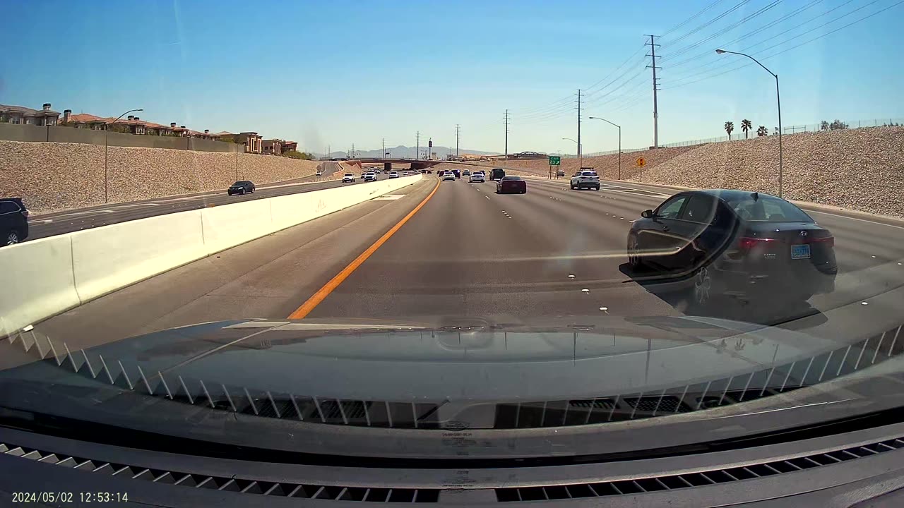 Instant Karma on the 215 in Las Vegas