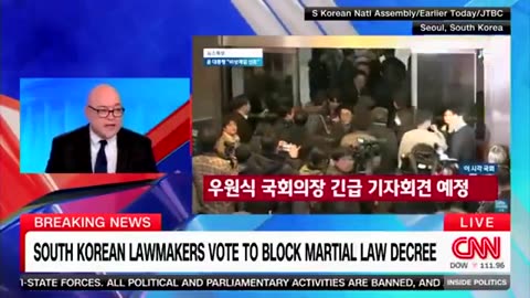 CNN Panel Compares South Korea's Martial Law Order to Donald Trump