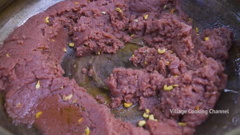 How to make 1000 STRAWBERRY _ Rava Kesari Recipe using Strawberries _ how To Make Strawberry Recipe