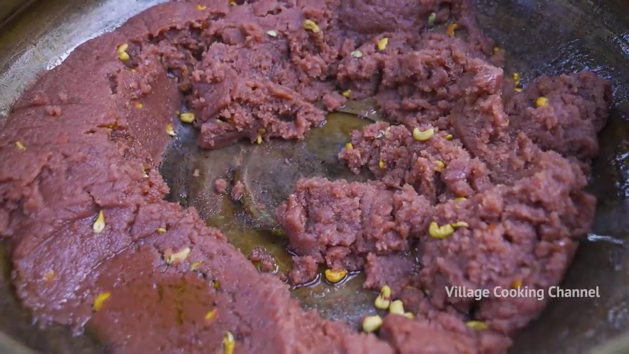How to make 1000 STRAWBERRY _ Rava Kesari Recipe using Strawberries _ how To Make Strawberry Recipe