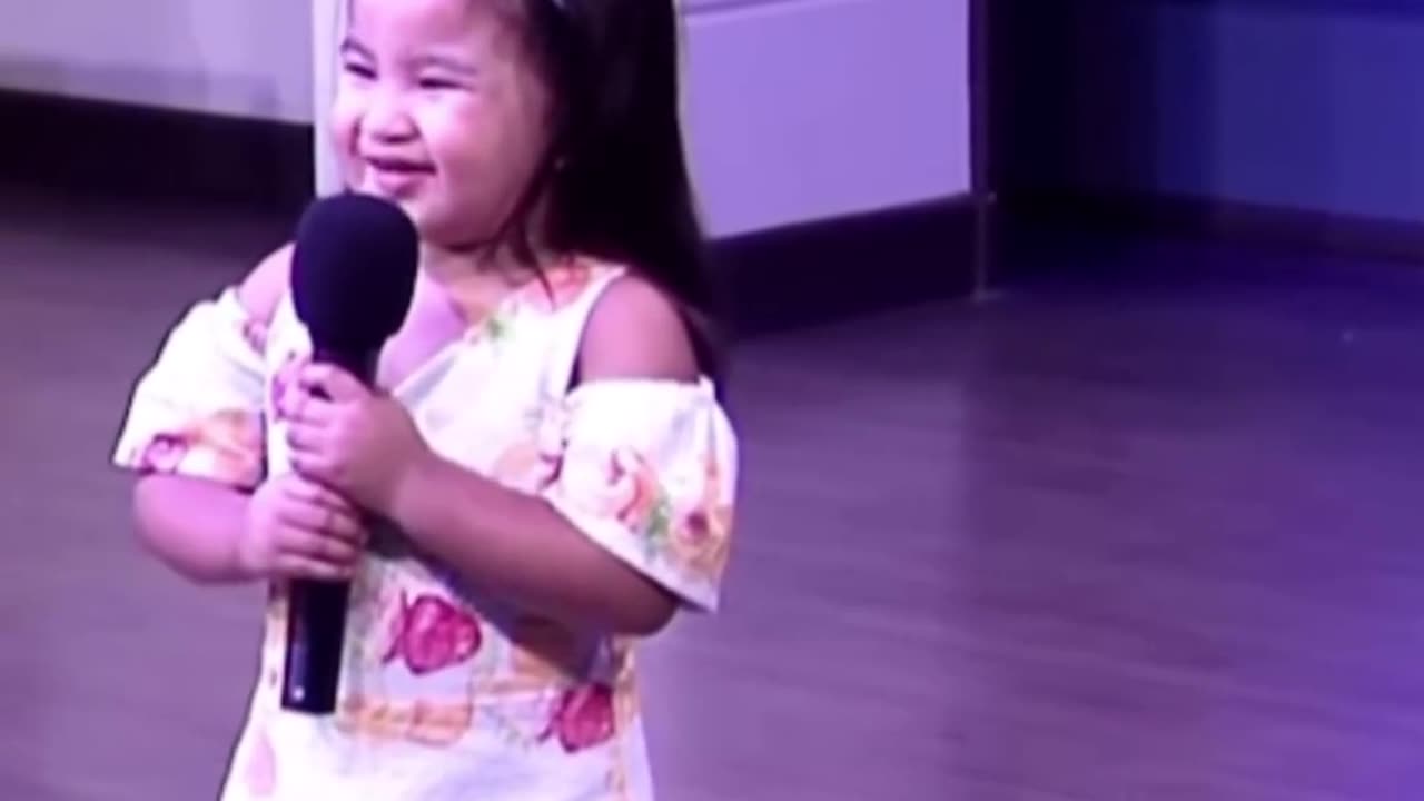 The magic of the little girl