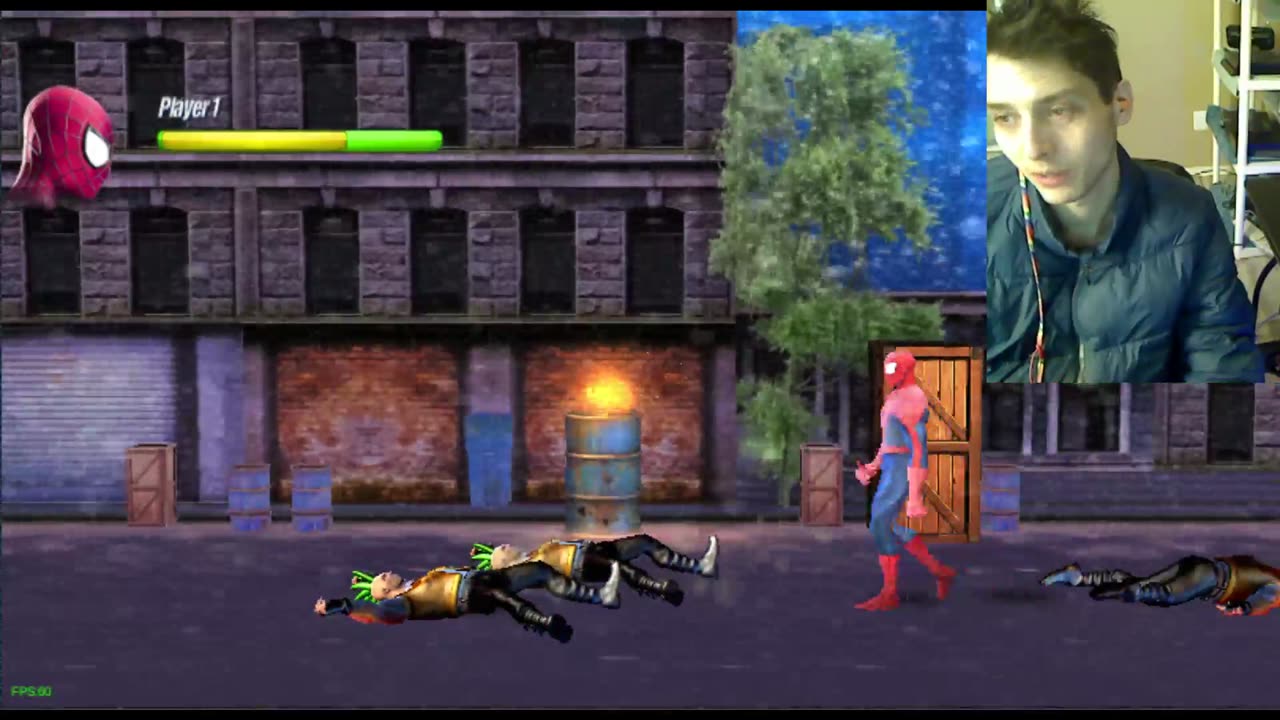Spider-Man Spider Hero Street Fight Video Game Level 2 Walkthrough Gameplay