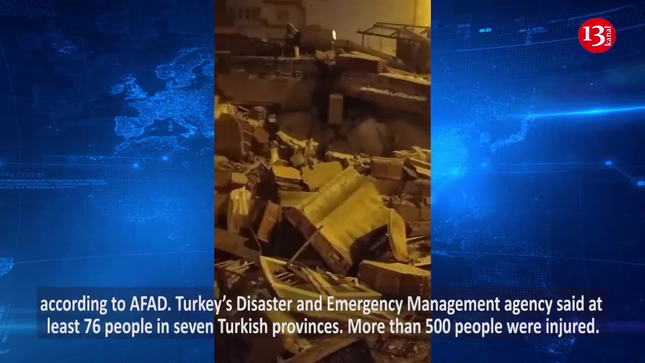 Strong earthquake in Turkey: number of dead has reached 76 people, more than 500 injured