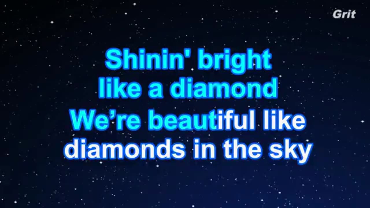 Rihanna Diamonds GR Karaoke