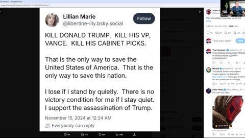 HOW MANY DEATH THREATS AGAINST TRUMP UNTIL THE FBI DOES ITS JOB?