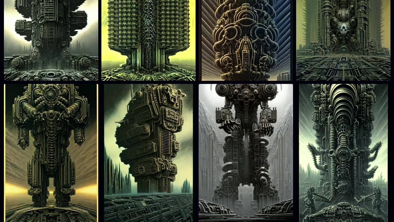 PLANET MECHATROPOLIS | The Machines are the Cities! 4K