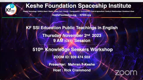 510th Knowledge Seekers Workshop; November 2, 2023