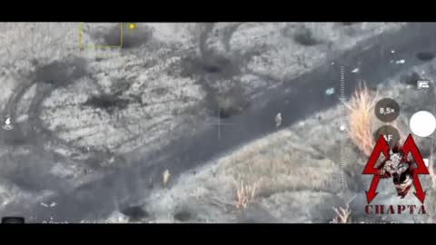 Ukrainian Recon team under mortar fire