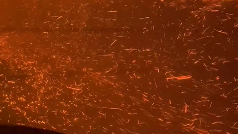 Escaping a Wildfire in Chile
