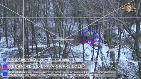Footage of the artillery's work on AFU manpower and equipment.