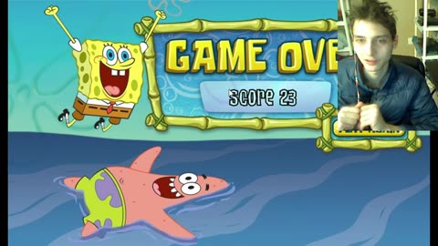 Failed Attempt #18 To Complete The SpongeBob SquarePants Belly Bounce Video Game