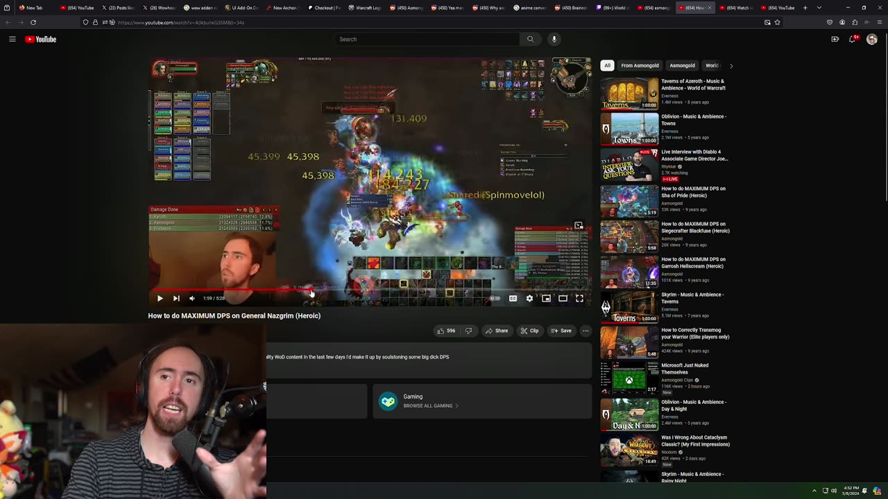 Asmongold/Zackrawrr Twitch Stream 5/8/24 Archive