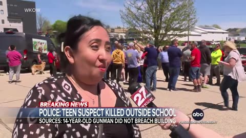 Wisconsin middle school locked down over active shooter outside building
