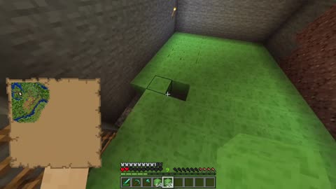 I built a Slime Hole in Minecraft