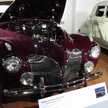 1941 Lincoln Zephyr Continental Coupe Convertible