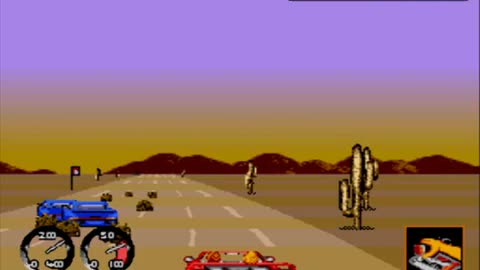 Turbo out run megadrive stage 3 e 4